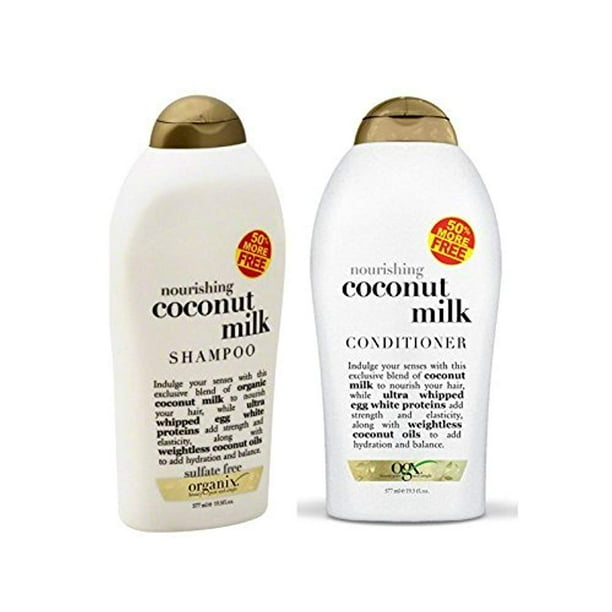 Organix Nourishing Coconut Milk Shampoo + Conditioner Pack) (19