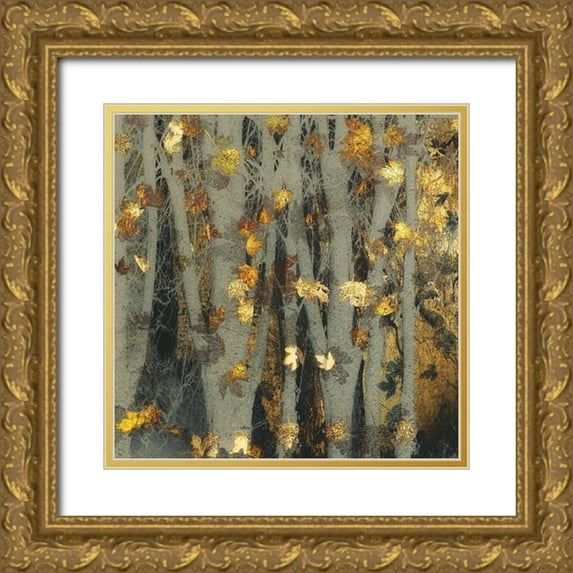 Talen, Nel 26x26 Gold Ornate Wood Framed with Double Matting Museum Art Print Titled - Gold leaf
