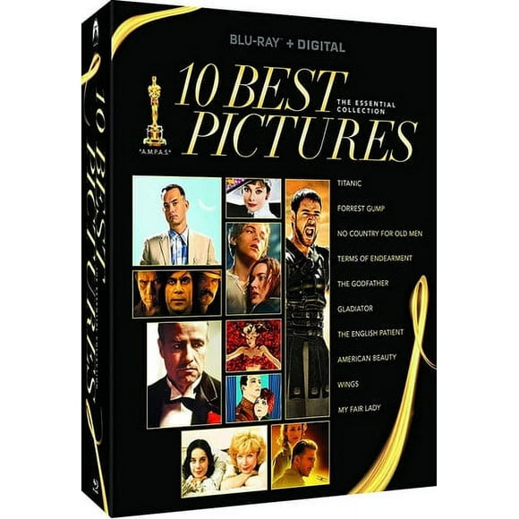 10 Best Pictures: The Essential Collection (Blu-ray + Digital Copy), Paramount, Drama