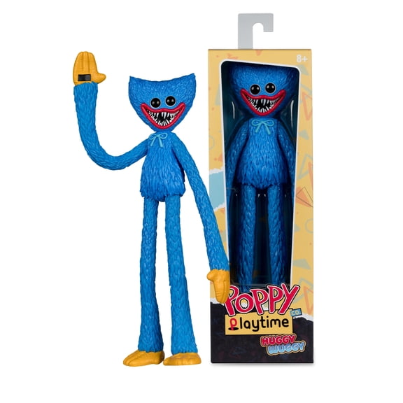 Huggy Wuggy Smile (Poppy Playtime) 12" Bendable Figure - McFarlane Toys
