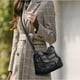 thumbnail image 5 of Bolso tote con varios bolsillos,Bolso bandolera para mujer Pocketbooks Satchel Organizer,Bolsos de hombro de cuero de PU suave Bolsos Monederos,Bolsos de negocios con compartimentos, 5 of 9