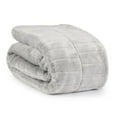 thumbnail image 1 of Recycled Cozy Textured Blanket, Grey (90" x 90") by Nemcor, 1 of 8