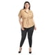 thumbnail image 5 of Blusa camisera ajustable Roman Fashion Tallas Extras 2436 Beige 36, 5 of 6