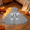thumbnail image 5 of Zylarhe Kids Halloween Jumpsuits Dance Themed Stage Performance Party Outfit Playful Home Wear for Toddlers Grey 5-6 Years, 5 of 8