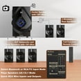 thumbnail image 5 of Bobtot Home Theater System Wireless Rear Satellite Speakers 800W 6.5inch Subwoofer 5.1/2.1 Channel Surround Sound Stereo Systems, 5 of 10