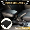 thumbnail image 2 of Unique Bargains Center Console Lid Armrest Cover for Dodge for Ram Microfiber Leather With Black, 2 of 6