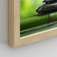 thumbnail image 5 of PixonSign Framed Wall Art Mediation Massage Stone Bamboo Forest Spa Posters, Set of 4 Nature Wilderness Photography Modern Art, Nature Minimalism Canvas Prints for Home Decor - 12"x16" Natural, 5 of 5