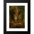 thumbnail image 2 of Józef Szermentowski 11x14 Black Modern Framed Museum Art Print Titled - Volhynian Forest (1864), 2 of 5