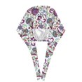 thumbnail image 3 of Kdxio Fairy Flower Pattern Turban Hat for Women Men Comfortable Adjustable Cleaning Working Cap with Sweatband, 3 of 8