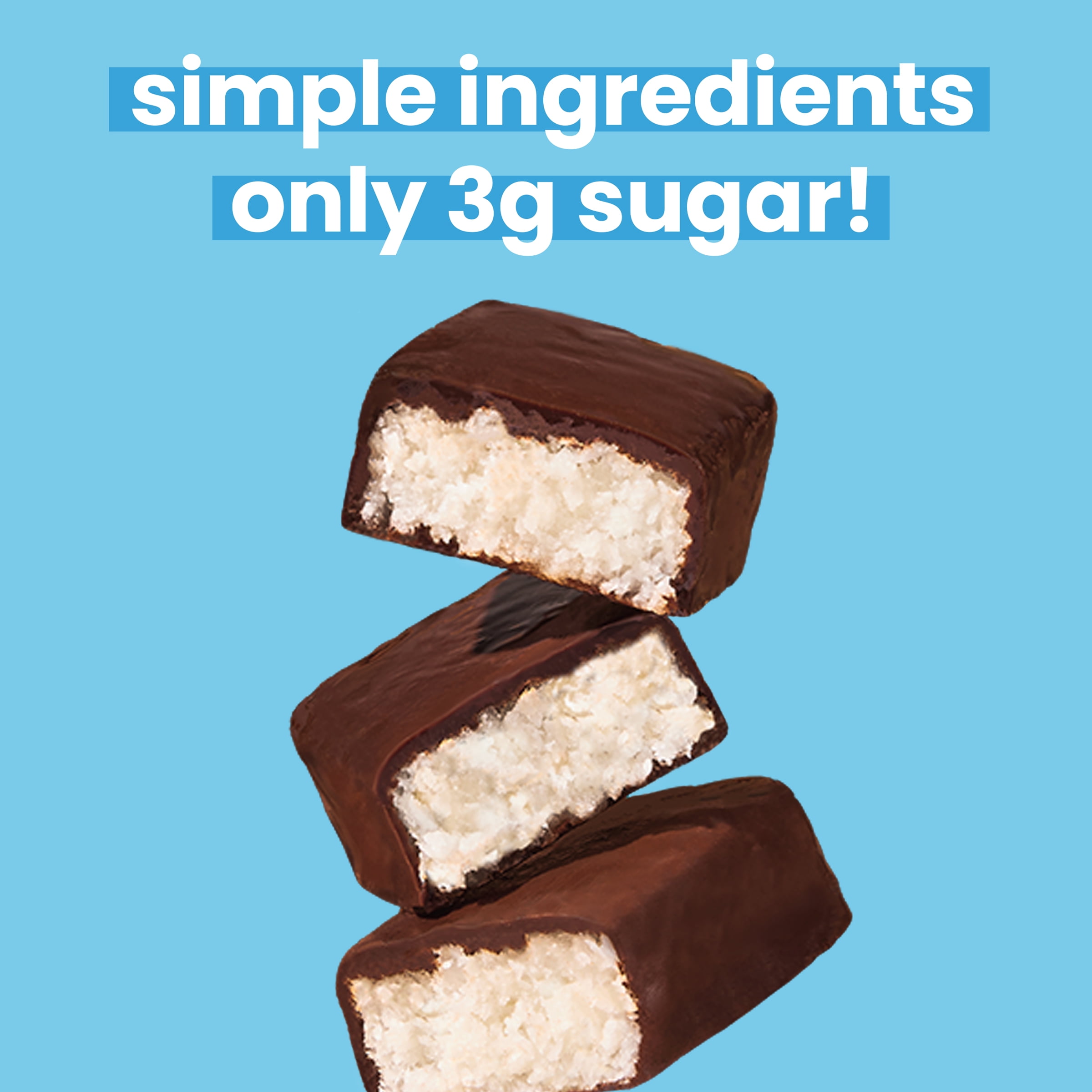 Unreal Dark Chocolate Coconut Bars, 4.2 oz Gluten Free