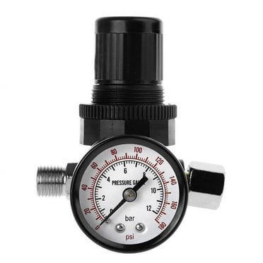 Spray Gun Air Pressure Regulator with Gauge Air Flow Control for Valve for Air