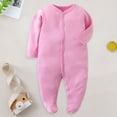 thumbnail image 2 of Newborn Infant Baby Girl Romper Jumpsuit for Girls Long Sleeve Bodysuit Fall Clothes, 2 of 8