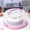 Pink, variant on Round Plastic Cake Carrier Pink 10in Size For 6in/8in/10in Cakes
