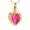 Pink, variant on Love Heart Wrapped in Wings Urn Pendant Memorial Cremation Jewelry for Ashes Keepsake Memory Necklace