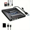 thumbnail image 4 of Externe pour Lecteur CD DVD +/-RW avec Lecteur de Carte SD et USB 3.0+2.0+Type-C, 4 of 4