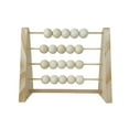 thumbnail image 3 of Wood Abacus Toy Beads Counting Playthings Simple Design Early Education Math Learning Toys Educational Prop Home Decoration Burlywood color, 3 of 7