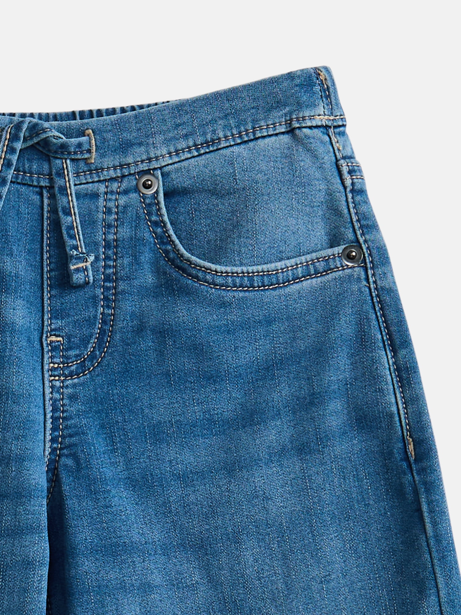 Wonder Nation Girls Knit Denim Pants, Sizes 4-18 & Plus