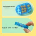 thumbnail image 3 of CSChome Pill Box Transparent Box Set: Avoid Light Compartmentalized Portable Carry on Ideal for Dispenser Household Supplies Storage, 3 of 7