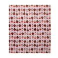 thumbnail image 2 of Chocolate Strawberry Valentine's Day Plush Throw Blanket 50" x 60", by Way to Celebrate, All Ages, 2 of 6