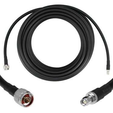 Uxcell 2Ft RG213 Coax Cable - UHF Male PL-259 To PL-259 Jumper For CB & Ham Radio