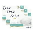 thumbnail image 2 of Dove Beauty Bar, Sensitive Skin (3.75 oz., 16 ct.) 3PK, 2 of 3