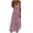 #10 Pink, variant on LYXSSBYX Womens Dresses Short Sleeve Clearance Women's Round Neck Short Sleeve Print Daily Casual Vintage Bohemian Maxi Dress