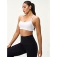 thumbnail image 4 of Sujetador deportivo Omwilddo para mujer, acolchado en la espalda en Y, blanco, talla M, 4 of 7
