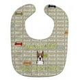 thumbnail image 1 of Carolines Treasures BB5792BIB Too Cute Boxer Baby Bib, 1 of 3