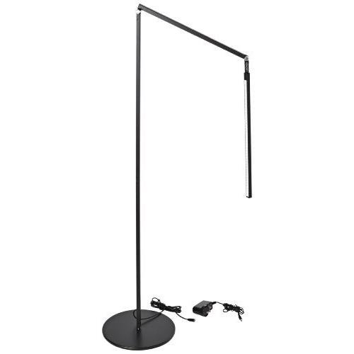 Koncept AR5000-C-MBK-FLR Z-Bar LED Floor Lamp, Cool Light ...