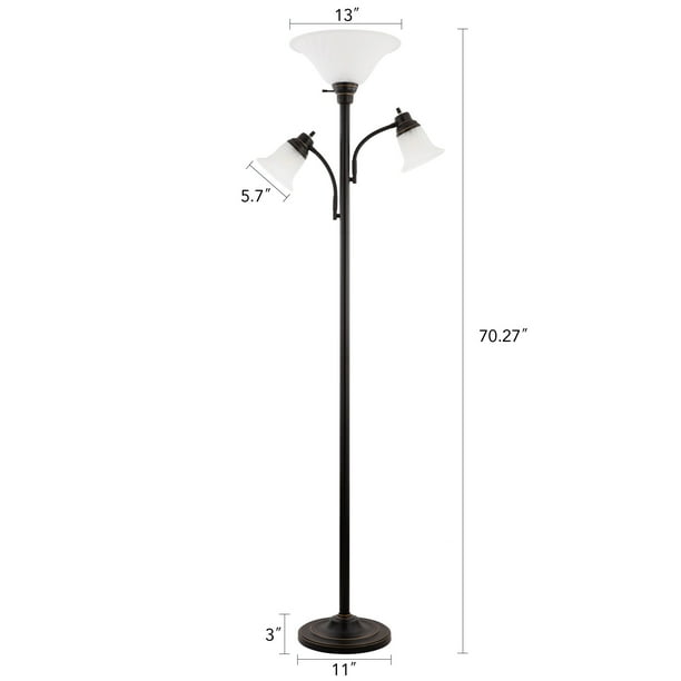 Three light on sale standing lamp