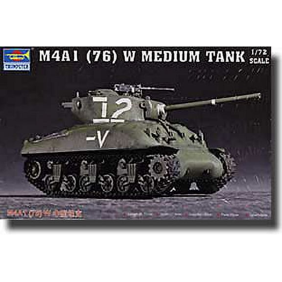 1/72 US M4A1(76)W Sherman Tank