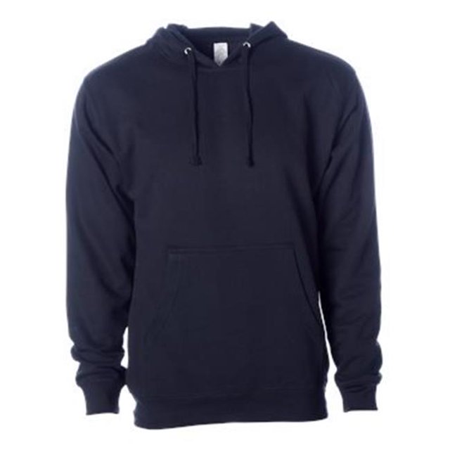 Midweight Hooded Sweatshirt, Classic Navy - 3XL
