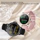 thumbnail image 3 of Reloj Inteligente Para Teléfono Celular, Reloj Rastreador De Actividad Física, Monitoreo Del Sueño De 1,2 Pulgadas Con 2 Bandas De Repuesto Para Mujeres, 3 of 7