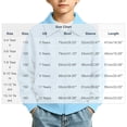 thumbnail image 3 of Edvintorg Jackets for Boys Turndown Collar Loose Casual Coat Solid Color Long Sleeve Zip up Outerwear with Pocket Boys Clothes Size 3-14, 3 of 9