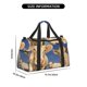 thumbnail image 3 of Fotbe Cows Cattles Bolsa de Viaje con Estampado, Bolsa de Fin de Semana para Mujer con Compartimento para Zapatos, Bolsa de Gimnasio con Bolsillo Húmedo, 3 of 7