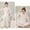 Beige, variant on Thermal Underwear for Kids Thermal Set Fleece Lined Base Layer Girls Long Johns Winter Clothes for Boys Size 2T-18, Gray