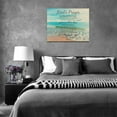 thumbnail image 4 of Our Father Prayer Wall Decor Christian Gifts The Lord''s Prayer Wall Art Scripture Religious Canvas Inspirational Quotes Bible Verse Print Painting Matthew 6:9-13 for Prayer Room Church 16"x12", 4 of 6