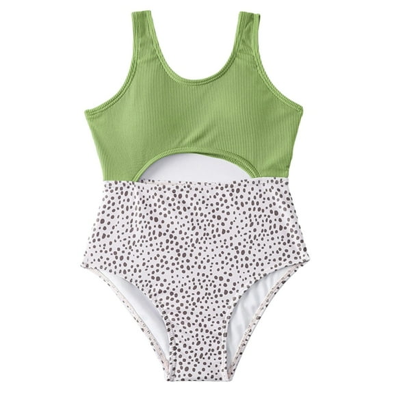 GYRATEDREAM Girls One Piece Swimsuits Summer UPF 50  Quick Dry Beach Swimwear Bathing Suit for 12Y