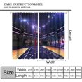 thumbnail image 3 of Boys Basketball Curtains - Sports Theme Basketball Court Teenagers Children Bedroom Printed Curtains - 42x54 Inch, 3 of 6