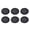6Pcs, variant on 2pcs/4pcs/6pcs Game Controller Thumbstick Cap for NS2 Analog Rocker Joystick Cap Gaming Accessories