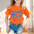 thumbnail image 2 of Afdoent Boys And Girls 67 Funny Number T Shirt Summer Short Sleeve Crew Neck Top T-Shirts 8-9 Years, 2 of 4