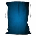 thumbnail image 1 of Cesta de almacenamiento ABPHQTO con textura azul Bolsa para la colada con cordón 45x60 cm, 1 of 3