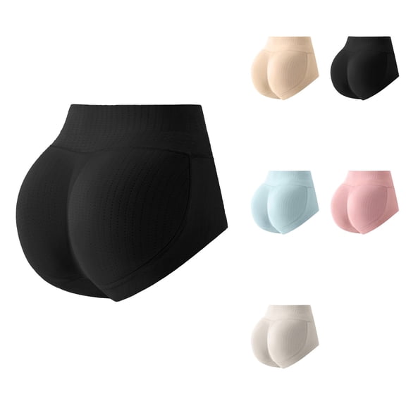 Body Sculpting Artifact Lifting Pants: Women's Lifter Padded Panties with Tummy Control, Seamless Enhancer Shorts & Comfortable Boyshorts Shapewear