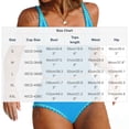 thumbnail image 3 of Maqroz Modest Swimsuits for Women 2 Piece High Waisted Bikini Set Square Neck Contrast Trim Swimsuit Lightweight Breathable Summer Swimwear for Beach Vacation Poolside, 3 of 9