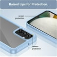 thumbnail image 5 of Case for Galaxy A56 5G,Galaxy A56 5G Case,Transparent TPU+PC Acrylic Protective Military Grade  Heavy Duty Protection Phone Case for Samsung Galaxy A56 5G (Blue), 5 of 16