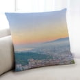 thumbnail image 1 of Ahgly Company Color Focus Color Gradient Indoor Throw Pillow, 18 inch by 18 inch, 1 of 6