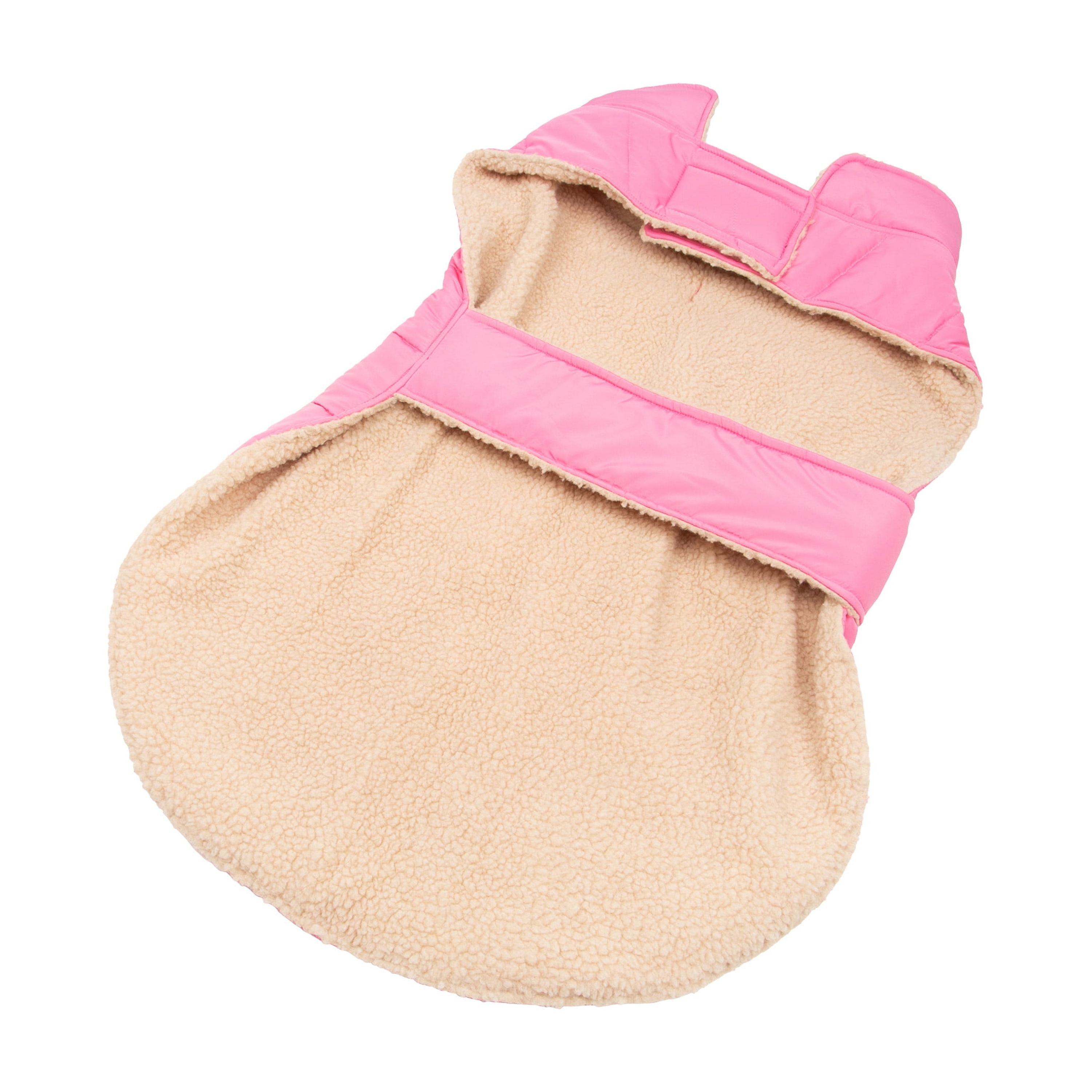 One Paw, Quilted Dog Jacket, Reversible Design