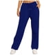thumbnail image 4 of WILLBEST Pantalones Casuales elegantes para Mujer para Otoño E Invierno: Pantalones Deportivos de Color Liso con Bolsillos, Cordones y Pernera Ancha y Recta. Extra Grande, 4 of 8