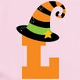thumbnail image 2 of CafePress - Halloween Letter L Witch Monogram Infant Bodysuit - Baby Light Bodysuit, Size Newborn - 24 Months, 2 of 4