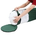thumbnail image 4 of Unique Bargains 1 Pack Clothes Storage Bags Moving Bags Green, 4 of 7
